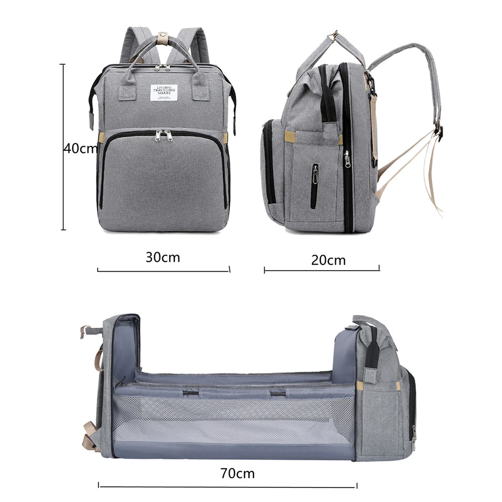 The Baby Buddy - Portable Changing Station And Backpack