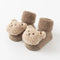 Toasty Toes Teddy Socks - Soft Cotton Anti Slip baby Socks