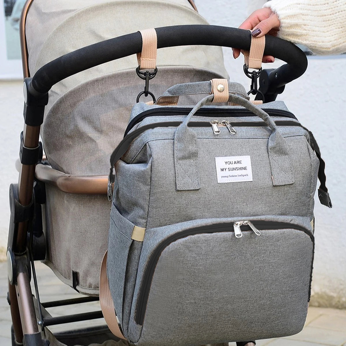 The Baby Buddy - Portable Changing Station And Backpack