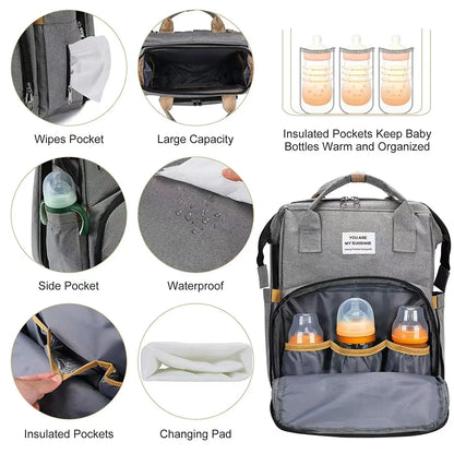 The Baby Buddy - Portable Changing Station And Backpack